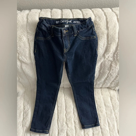 Cat & Jack Denim Jeans Bundle (2) - Picture 4 of 7